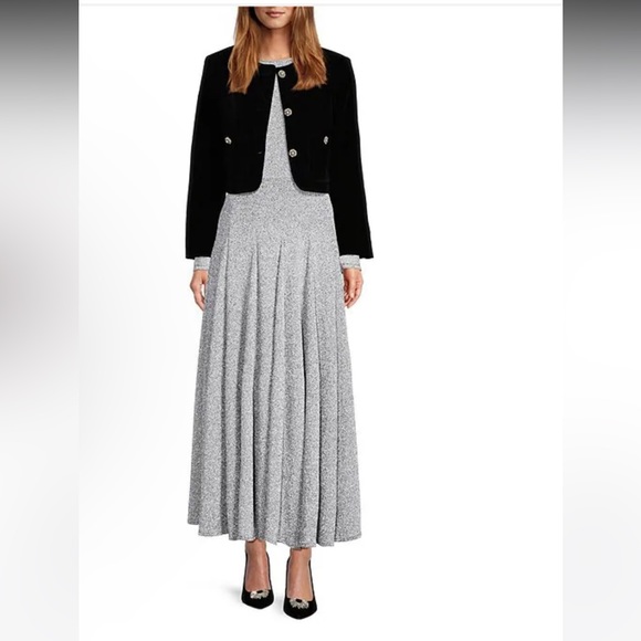 NWT Antonio Melani
x Born on Fifth Celine Metallic Midi Skirt - Picture 11 of 16